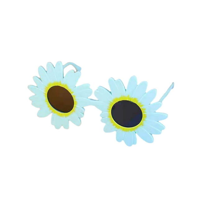 Sunflower Themed Performance Glasses for Events and Outdoor Parties Accessory for All Ages