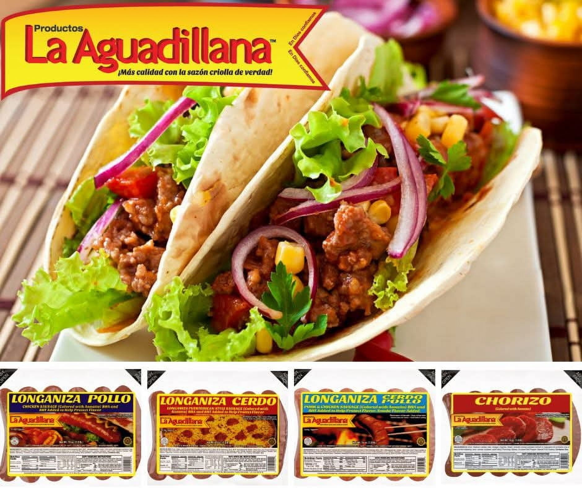 Aguadilliana Chicken Longaniza 1lb