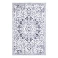 thumbnail image 3 of Unique Loom Renaissance Collection Area Rug - Roma (5' 11" x 9' Rectangle Light Gray/Black), 3 of 7