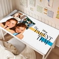 thumbnail image 2 of The Parent Trap-themed extra-large Non-Slip Base leather Desk Table mat—versatile for computer desks, dining tables, and more.12"x24"(30X60cm）, 2 of 6
