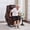 Dark Brown, variant on MCombo Electric Power Lift Recliner Chair with Vibration and Heat for Elderly, Faux Leather, Dark Brown