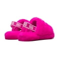 thumbnail image 3 of UGG GRADE SCHOOL Fluff Yeah Slide "Rock Rose" 1098494K RCR from Stadium Goods, 3 of 8