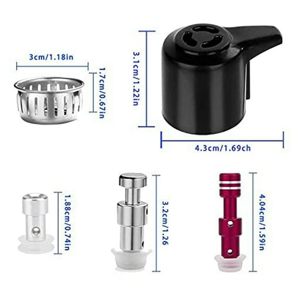 Steam Release Handle Float Valve Replacement Parts with AntiBlock