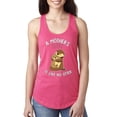 thumbnail image 2 of Wild Bobby A Mother's Love Is Like No Otter Women Racerback Tank Top, 2 of 6