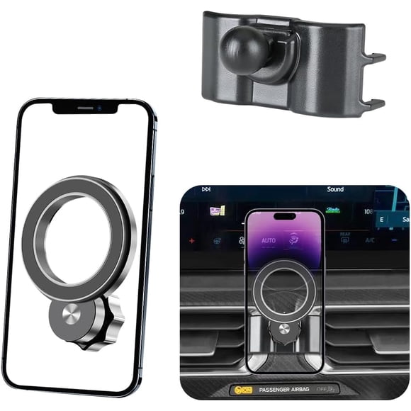 Car Magnetic Phone Mount for Ford Mustang 2024 2025 2026 Auto Interior Accessories Best Cellphone Holder Mobile Cradle Cell Phones Navigation Charging Screen Magnet Stand Accessory