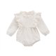 thumbnail image 1 of Gibobby Ropa Para Bebe de manga larga de otoño sólido de algodón para niñas recién nacidas(Blanco, 12-18 Meses), 1 of 5
