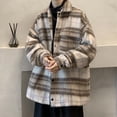 thumbnail image 4 of Maoxin Mens Jackets Fashion Men's Temperament Long Sleeve Hoodless Casual Outwear Jackets Khaki L, 4 of 4