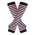 thumbnail image 1 of Guantes Largos Rayados Rayas Sin Dedos Cosplay Kawaii Grunge, 1 of 4