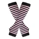 thumbnail image 1 of Guantes Largos Rayados Rayas Sin Dedos Cosplay Kawaii Grunge, 1 of 4