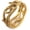 Gold, variant on Jesus Crown of Thorns Ring for Men Gothic Stainless Steel Pinky Ring
