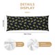 thumbnail image 3 of Balery Avocado Funda Protectora para Almohada Corporal de Algodón Hipoalergénico con Cierre(55 x 21 pulgadas), Almohadas No Incluidas, 3 of 7