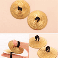 thumbnail image 4 of Finger Cymbals, Hand Cymbal Belly Dance Zills with Elastic Band, Percussion Music Instrument for Kids, Adults Pair, 4 of 6