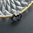 thumbnail image 4 of Butterfly Ring Cremation Jewelry for Ashes Keepsake Jewelry Urns Ring Memorial Jewelry Finger Ring, 4 of 7