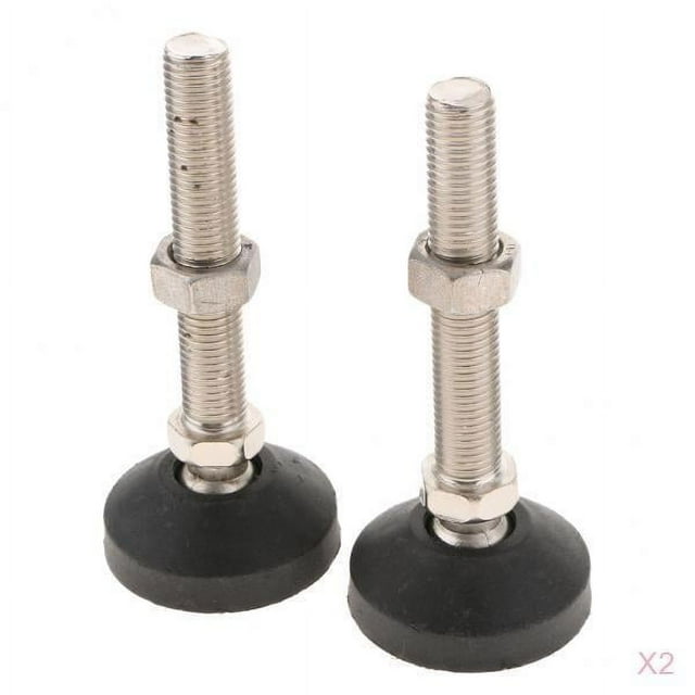Patas niveladoras para muebles de 4 x 60 mm con altura ajustable para banco de trabajo M10/12/16 60-M16x100mm