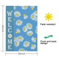 thumbnail image 5 of Spring Summer Daisy Garden Flag 28x40 Inch Double Side for Outdoor Courtyard Garden Decor Flowers Welcome Holiday Flag for Outside Decoration, 5 of 6