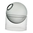 thumbnail image 1 of Abbracc Transparent Glass Hydroponic Vase Decor Flowerpot Terrarium Desk Vase Flower Pot Gray Short, 1 of 9