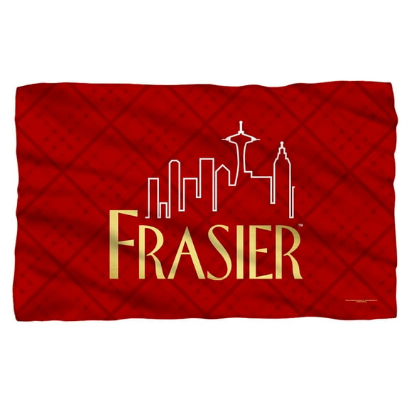 Frasier Logo Fleece Throw Blanket