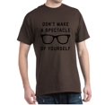 thumbnail image 1 of CafePress - Don't Make A Spectacle Of Yourself Dark T Shirt - 100% Cotton T-Shirt, 1 of 1