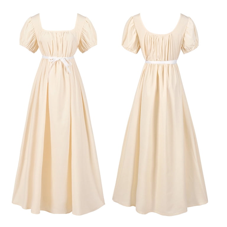 white christmas dresses rose embroidery classical dress & overskirt – remulia main image 1