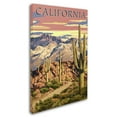thumbnail image 2 of Trademark Fine Art 'Desert' Canvas Art by Lantern Press, 2 of 3
