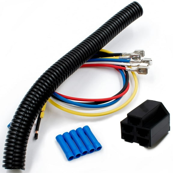 HD Switch Key Ignition Switch Wire Harness Connector Kit Fits Stens 430-223 Cub Cadet 725-3026, 925-3026 Toro Exmark Lazer Z Ariens 03115200 59211800 Hustler TCA15075 AM101561 TCA22740 - (Made in USA)