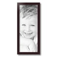 thumbnail image 2 of ArtToFrames 8x20 Inch Brown Picture Frame, This Red Wood Poster Frame is Great for Your Art or Photos, Comes with Regular Glass (4092), 2 of 8
