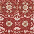 thumbnail image 3 of SAFAVIEH Chelsea Odetta Floral Wool Area Rug, Red/Ivory, 6' x 9', 3 of 4