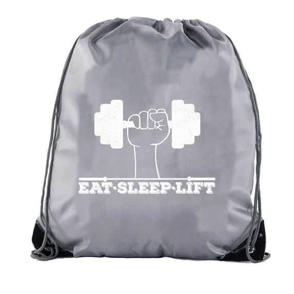 Inspirational Gym Quote Bags, Gym Drawstring Backpacks for Fitness Motivation