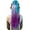 Ombre Mermaid, variant on My Hair Popz Colorful Clip-in Hair Extensions for Kids - Rainbow Unicorn Hair Accessories for Girls