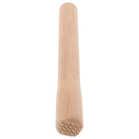 Zehuanyu Wooden Food Grinding Rod Natural Wood Muddler Cocktail Tools for Home and Kitchen Lemonade Lemon Garlic Crusher Kitchen Tool