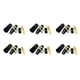 thumbnail image 1 of 6X Plastico Saxofon Boquilla con Metal Cap Hebilla Boquilla Parches Almohadillas Negro, 1 of 5