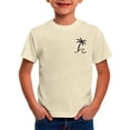 thumbnail image 5 of Miaoju Shirts for Teen Girls Crewneck Letter Print Short Sleeve T Shirt Top Casual Holidays Tops T-Shirts Toddler To Big Kid, 5 of 6