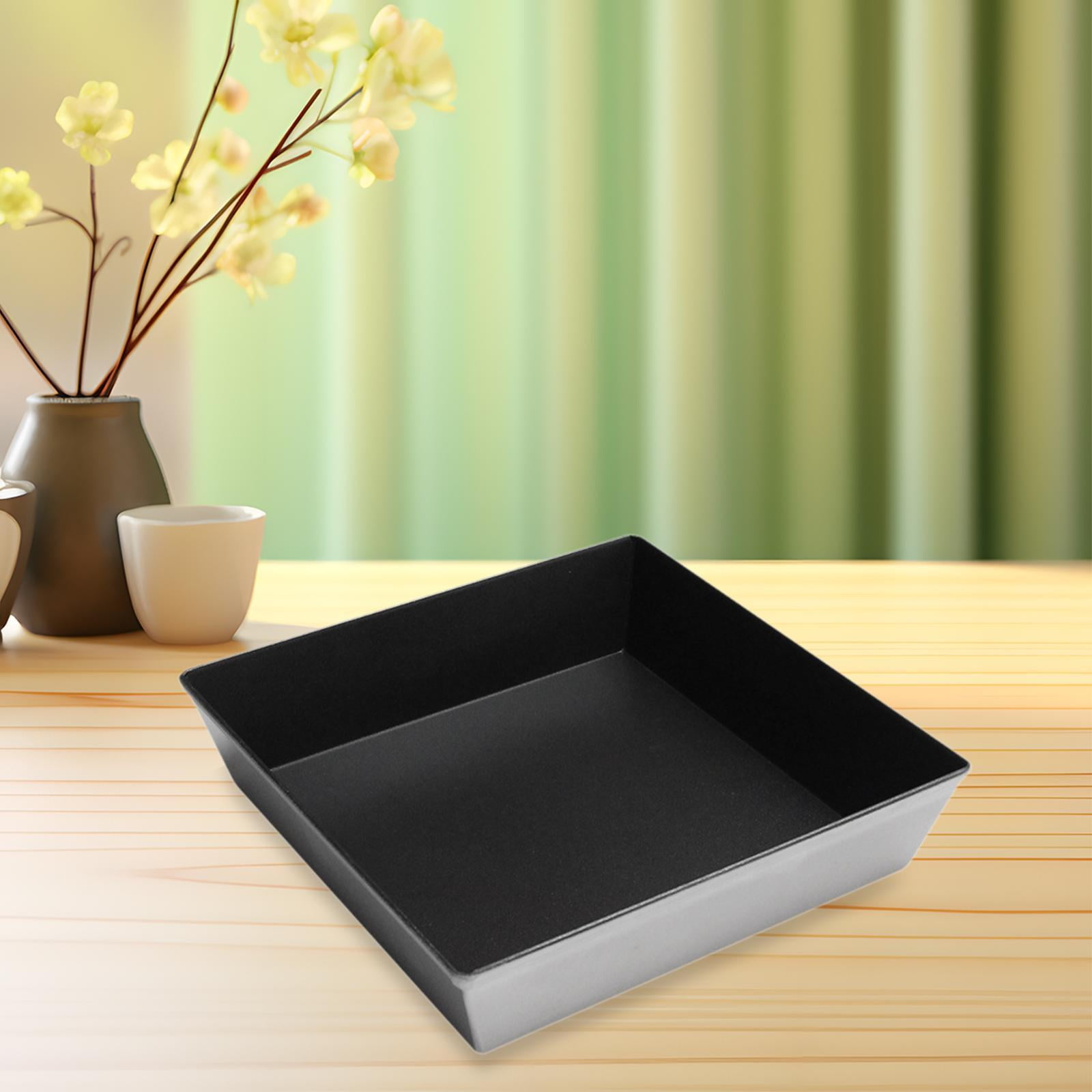 Baoblaze Square Deep Dish Pizza Pan Heightened Cookie Sheet for Homemade Bread Baking
