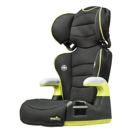 Evenflo Amp High Back Booster Car Seat Blue Evenflo Amp High Back Booster Car Seat Blue