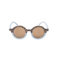 thumbnail image 2 of Toddlers Round Sunglasses, Little Boys Girls Retro Style Double Color Matching Anti-ultraviolet Outdoor Sports Casual Glasses, 2 of 10
