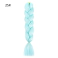 thumbnail image 2 of Trayknick Solid Color Synthetic Hair Extensions African Braids Crochet Braiding Ponytail 25, 2 of 13