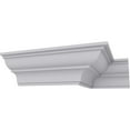 thumbnail image 6 of 3 3/8"H x 3 1/2"P x 4 3/4"F x 94 1/2"L Traditional Crown Moulding, 6 of 14