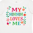 thumbnail image 4 of Inktastic My MomMom Loves Me Girls Girls Toddler T-Shirt, 4 of 5