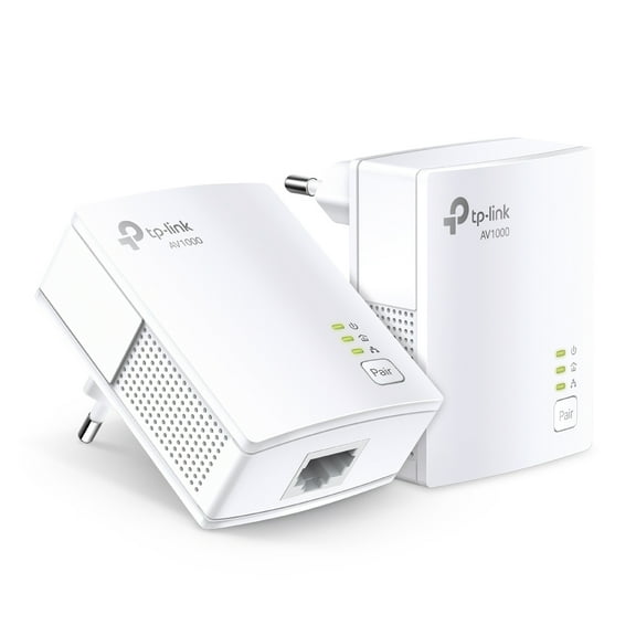TP-LINK TL-PA7017 KIT adaptador de red PowerLine 1000 Mbit/s Ethernet Blanco 2 pieza(s) TP-Link TL-PA7017KIT