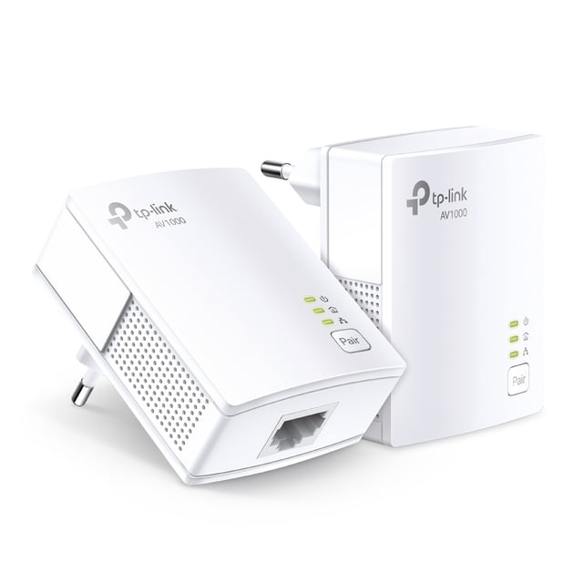TP-LINK TL-PA7017 KIT adaptador de red PowerLine 1000 Mbit/s Ethernet Blanco 2 pieza(s) TP-Link TL-PA7017KIT