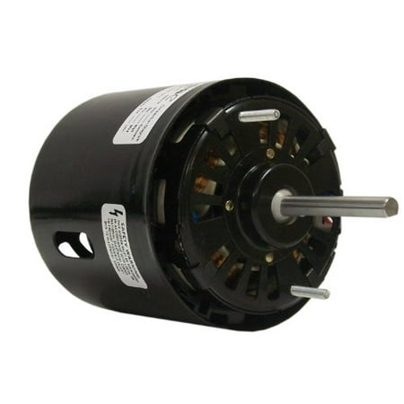 3 Speed Quiet Motor - Fasco D1138 3.3-Inch Diameter Shaded Pole Motor, 1/50-1/80-1/140 HP, 115 Volts, 1500 RPM, 3 Speed, .9-.6-.5 Amps, CW Rotation, Sleeve Bearing