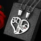 thumbnail image 2 of Collar Colgante Levantamiento De Pesas ejercicio Gimnasio Joyería Acero Inoxidable Para Motoristas Plata, 2 of 8