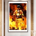 thumbnail image 3 of Cuadros Decorativos Bricolaje Bomberos Rhinestone Dibujo Full Round Drill Diamond Picture Art Craft Tmvgtek embutido en tela, 3 of 9