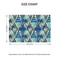 thumbnail image 2 of Rocae Hawaiian Style Printed Heat Resistant Place Mats,Classic Hemstitch Cloth Fabric Placemats Imitation Linen Place Mat Table Mats 18x12 inch, 2 of 5