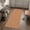 Orange, variant on Entryway Rug 2'x3', Brown Striped Small Rug for Kitchen Bathroom Door Mat Indoor Entrance, Farmhouse Abstract Dots Vertical Stripes Non-Slip Area Rugs Floor Mats Carpet Front Door Rugs