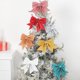 thumbnail image 3 of Colgante de árbol de Navidad, accesorios de caja de regalo de Feliz Navidad, Perla de algodón, arco de polvo dorado, bricolaje, 2023, 3 of 4