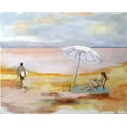 thumbnail image 2 of Marie, Susanne 31x26 White Modern Wood Framed Museum Art Print Titled - Last Light, 2 of 4