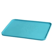 green sprouts Finger Food Platemat-Aqua