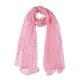 thumbnail image 1 of INSPIRAR CHIC Bufanda de Mujer Chiffon Protector Solar Traje de Baño Larga Chal Floral Rosa, 1 of 7