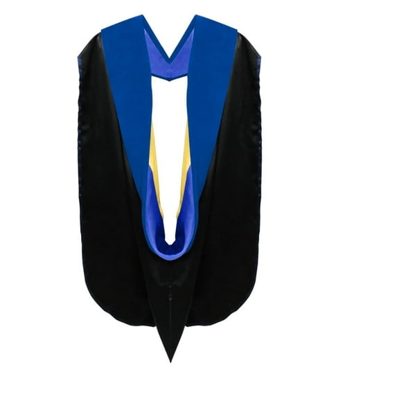 CLERKMANS Unisex Doctoral Graduation Hood – PhD Academic Regalia for Doctorate